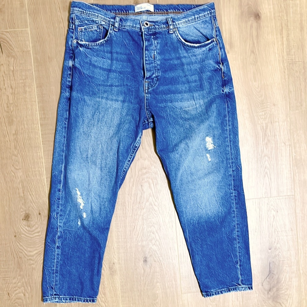 ZARA Men Medium Rinse Slim Straight Jeans